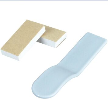 Wc Deksel Anti-Vuile Plastic Bocht Wc Lift Wc Handvat Wc Handvat Lifting Handheld blauw