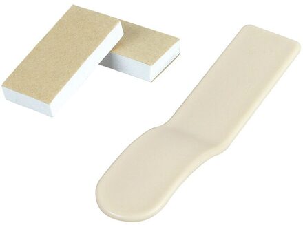 Wc Deksel Anti-Vuile Plastic Bocht Wc Lift Wc Handvat Wc Handvat Lifting Handheld geel