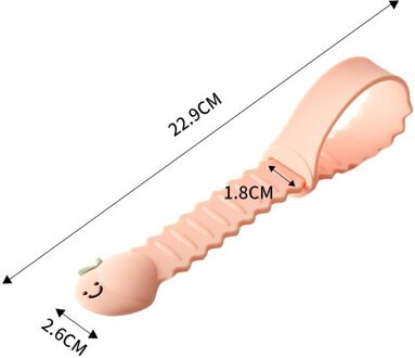 Wc Deksel Opener Huishoudelijke Wc Handvat Artefact Wc Sticker Draagbare Anti-Vuile Lift De Deksel Lift Up Handvat 22.9X2.6cm tb Roze