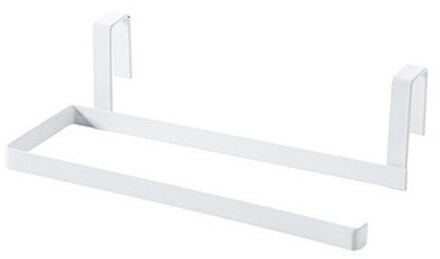 Wc Handdoek Rekken Hangers Keuken Papier Houders Sticke Rack Houder Voor Thuis Opslag Tissue Plank Organisator Badkamer Accessoires wit
