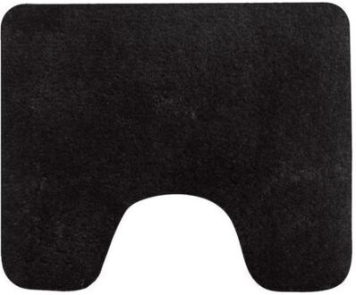 wc-mat Caen zwart 60x50cm