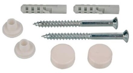 WC-montageset, verhoogde verzonken kop, Pergamon, M6 x 70 mm - 988460248