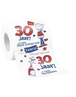 WC Papier - Toiletpapier - 30 jaar man