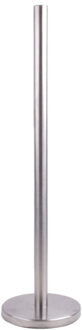 WC papier / toiletpapier houder RVS 55 cm - Toiletrolhouders Zilverkleurig