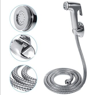 Wc Shattaf Adapter Spuiten Handheld Bidet Duschkopf Douchekop Muurbeugel Slang Kit