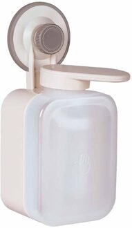 Wc Vacuüm Sticky Schotel Zeepdispenser Zuignap Zeepdispenser Wall Mounted Abs Waterdichte Zeepkist Badkamer Accessoires