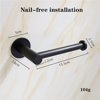 Wc Wall Mount Toiletrolhouder Roestvrij Staal Badkamer Keuken Papierrol Accessoire Tissue Handdoek Accessoires Houders Paint