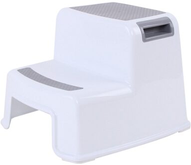 Wc Zindelijkheidstraining Kids 2 Stap Krukken Peuter Antislip Badkamer Potje Kruk Gq grijs