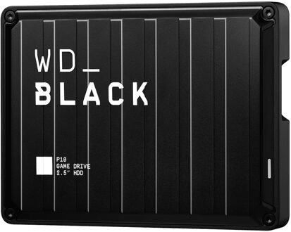 WD Black Game Drive HDD P10 portable 5TB Externe harde schijf Zwart