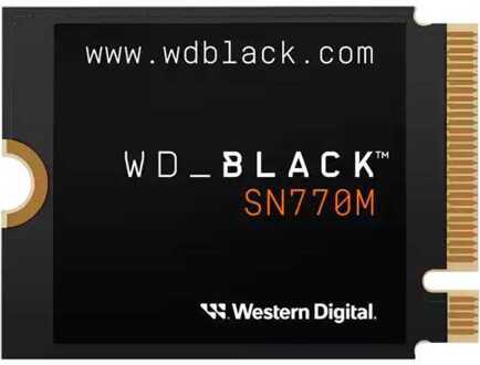 WD Black SN770M NVMe, 2 TB SSD SSD