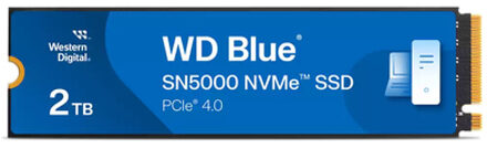 WD Blue SN5000 NVMe, 500 GB SSD