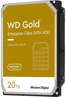 WD Gold, 20 TB Harde schijf