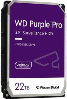 WD Purple Pro 22 TB Harde schijf