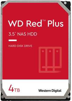 WD Red Plus 4 TB Harde schijf