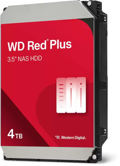 WD Red Plus 4 TB Harde schijf