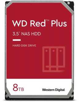 WD Red Plus, 8 TB Harde schijf