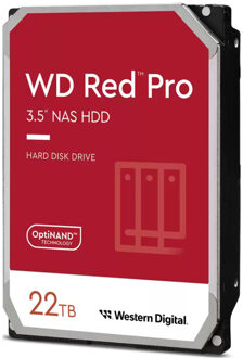 WD Red Pro, 22 TB Harde schijf