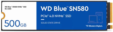 WD SN580 - Interne harde schijf - NVME - 500GB