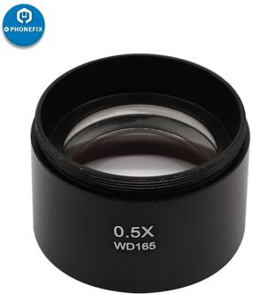 WD165 WD30 0.5X 0.7X 2.0X 1X Trinoculaire Microscoop Barlow Objectief Zoom Stereo Microscopio Camera Extra Objectief