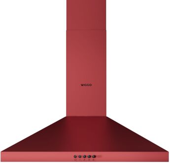 WE-A630P(R) - Wandschouw Afzuigkap - 60cm - Rood