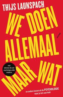 We doen allemaal maar wat -  Thijs Launspach (ISBN: 9789000387182)