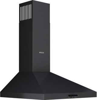 WE-E643R(BB) - Wandschouw Afzuigkap - 60cm - Zwart