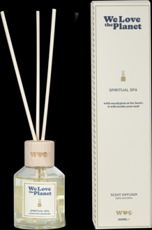 We Love the Planet Geur diffuser - Spirituele Spa - 100 ml