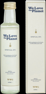 We Love the Planet Geur diffuser - Spirituele Spa refill - 250 ml