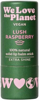 We Love the Planet Natuurlijke Lippenbalsem - Lush Raspberry - 4,9 gram - 4.9 gram