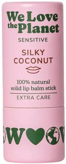 We Love the Planet Natuurlijke Lippenbalsem - Silky Coconut - 4,9 gram - 4.9 gram