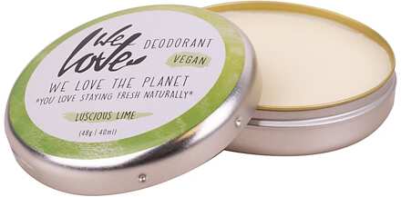 We Love the Planet VEGAN Deodorantcrème - We love the planet Luscious Lime