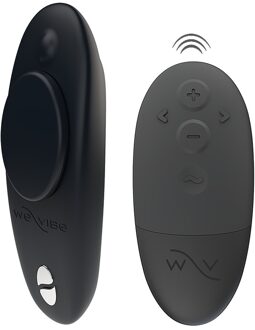 We-Vibe Moxie+ - Afstandbestuurbare Slip Clitoris Vibrator zwart