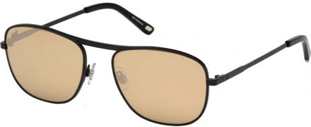 WE0199-02G WE0199 55 02G Zonnebril Zwart - One Size