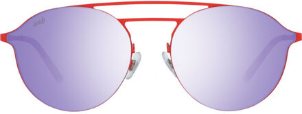 WE0249-5867G WE0249 58 5867G Zonnebril Donkerrood - One Size