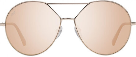 WE0286-5728C WE0286 57 5728C Zonnebril Goud - One Size