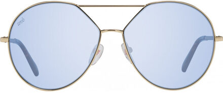 WE0286-5730V WE0286 57 5730V Zonnebril Goud - One Size