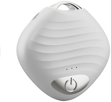 Wearable Air Ketting, Mini Draagbare Negatieve Ionen Luchtfilter Usb Personal Air Ketting Voor Volwassen En Kinderen wit