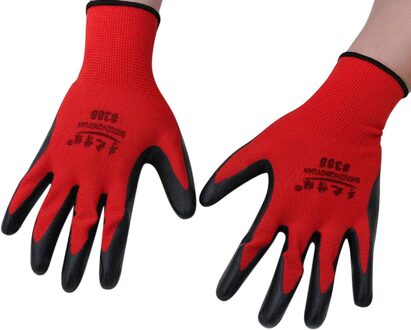 Wearable Gecoat Handschoenen Unisex Automotive Werk Indoor Outdoor Gebruik Anti Snijden Industrie Tuin Werkhandschoenen 3.10 zwart