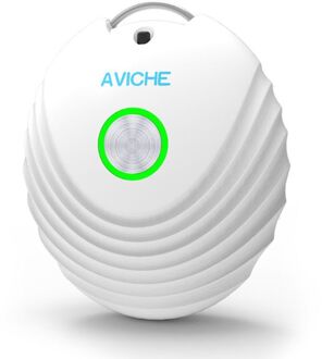 Wearable Luchtreiniger Ketting Mini Draagbare Luchtverfrisser Ionisator Negatieve Ionen Generato wit