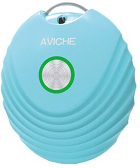Wearable Luchtreiniger Mini Draagbare Luchtverfrisser Ionisator Negatieve Ionen Generator Blauw
