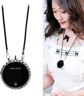 Wearable, Persoonlijke Ketting Luchtverfrisser, Mini Draagbare Luchtverfrisser Ionisator 20 Miljoen