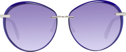 Web Zonnebril WE0297 90W 57 Blauw - One Size