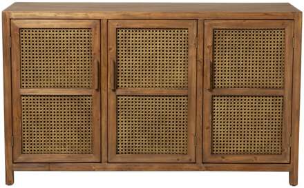 Webbing dressoir Bandung - bruin - 72x120x40 cm