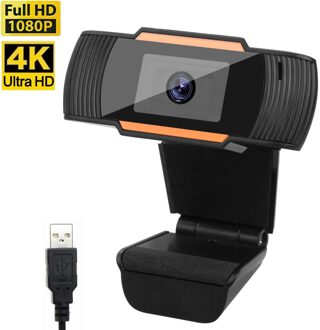 Webcam 1080P Hd Volledige Web Camera Mini Microfoon Usb Plug En Play Cam Pc Computer Laptop Desktop Video Call microfoon Webcamera