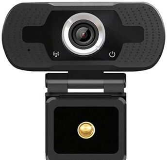 Webcam 1080P Hdweb Camera Met Ingebouwde Hd Microfoon Online Klassen Usb Plug Play Web Cam Breedbeeld Video