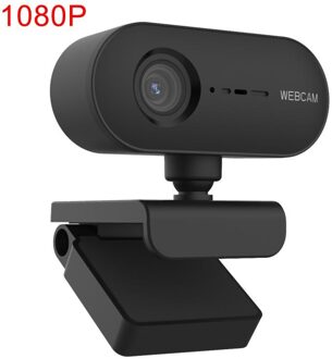 Webcam 1080P Mini Computer Webcam Pc Autofocus Camera Met Microfoon Draaibare Camera Computer Randapparatuur Voor Live Video