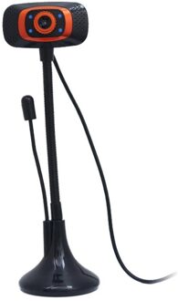 Webcam Camera Met Microfoon Voor Desktop Laptop Pc Computer Usb 2.0 Drive-Gratis Onderwijs Live Video Cam Tablet Draaibaar