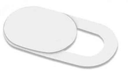 Webcam Cover Sluiter Slider Universele Antispy Camera Cover Voor Web Laptop iPad PC Macbook Tablet Anti-peep wit-1stk