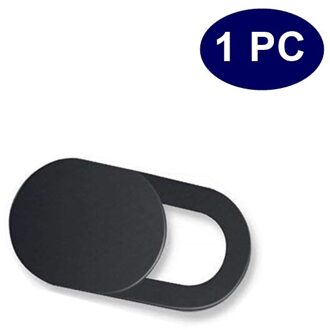 Webcam Cover Sluiter Slider Universele Antispy Camera Cover Voor Web Laptop iPad PC Macbook Tablet Anti-peep zwart-1stk