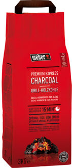 Weber Express Premium houtskool 3 kg